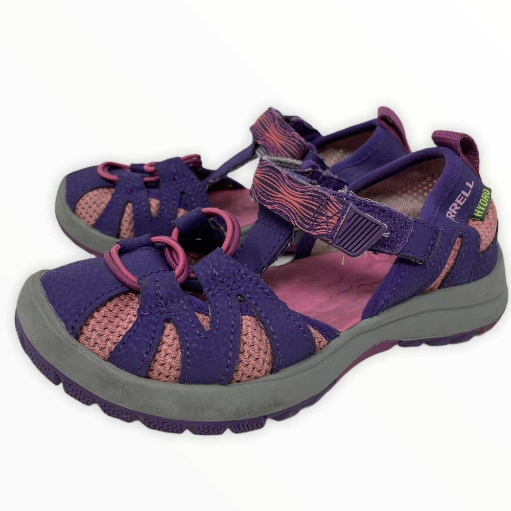 Merrell Girls Sandals Purple Pink 10